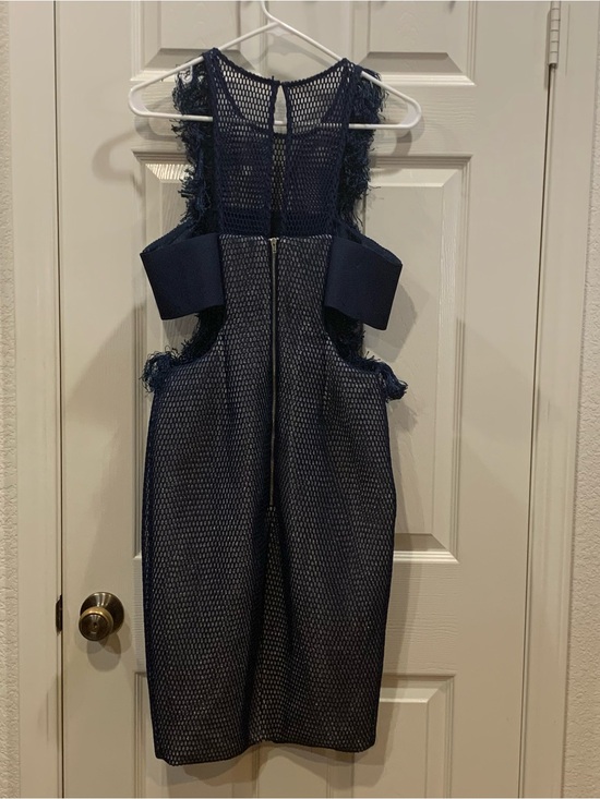 Caribbean Queen Dresses & Skirts - Caribbean Queen Blue Mesh Dress